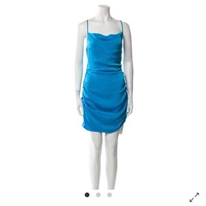 Ramy Brook Blue Silk Women's Dress - 00
